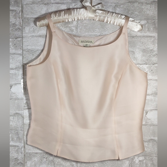 Ann Taylor Silk Shantung Jacket/Tank Set - Picture 4 of 11